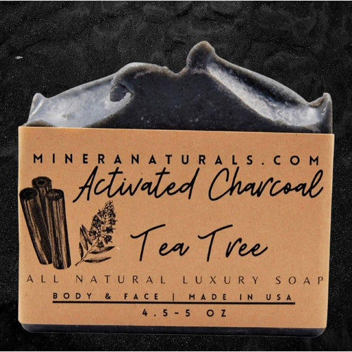 Mineranaturals Activated Charcoal & Tea Tree Black