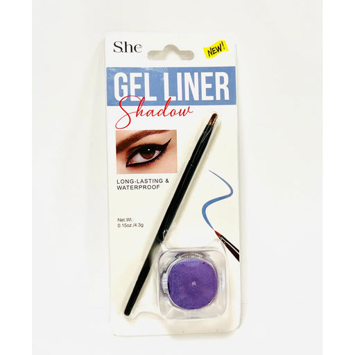 VIP Extensions S.HE Shadow Gel Liner Beauty Supplies Seashell PURPLE