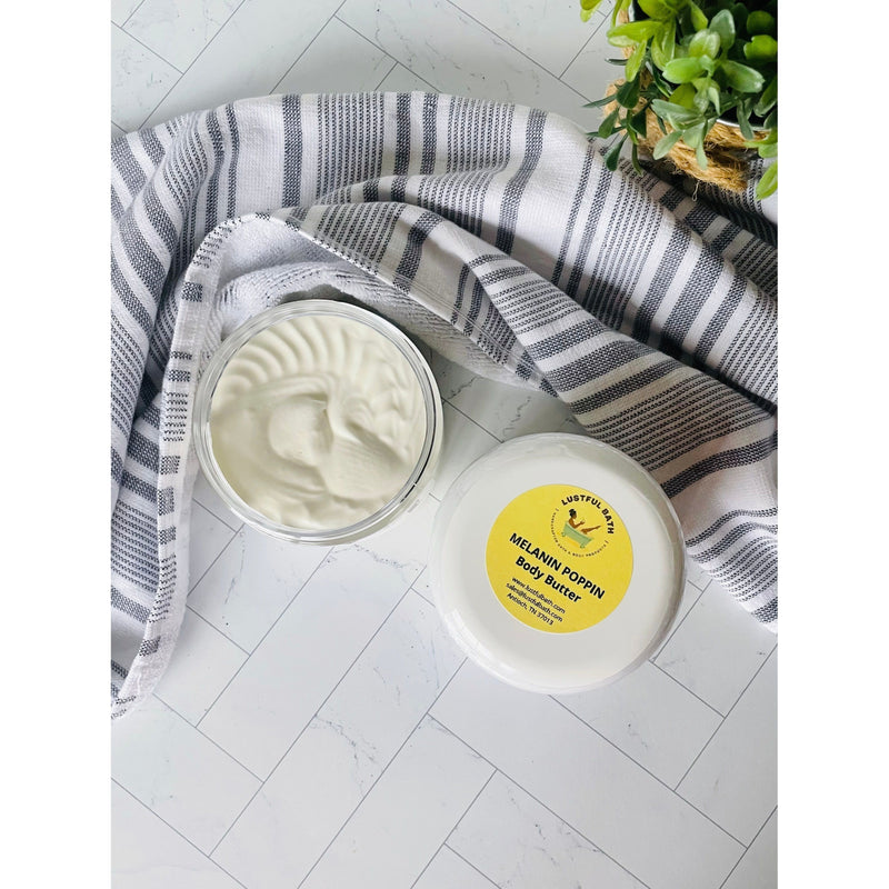 Lustful Bath, LLC MELANIN POPPING BODY BUTTER Butters Gray LG