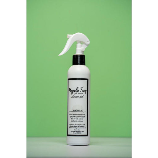 Magnolia Soap and Bath Company Shower Oil-Vanity Dark Sea Green