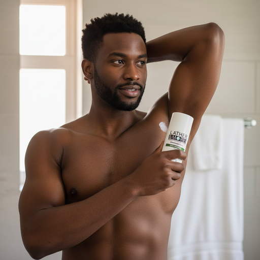 Lather and More! New Money Men's Natural Deodorant deodorant Dark Olive Green