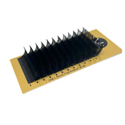 VIP Extensions VIP Faux Mink Lash Extension 12 Lines D Curl 0.05 mm Eyelash Extensions Black 0.05-D-20