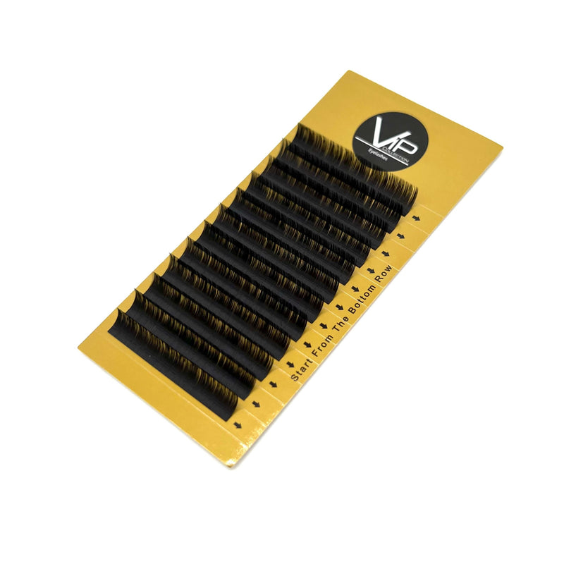 VIP Extensions VIP Faux Mink Lash Extension 12 Lines C Curl Mix 0.05mm, Mix & XL Mix Eyelash Extensions Black 05C9,05C10