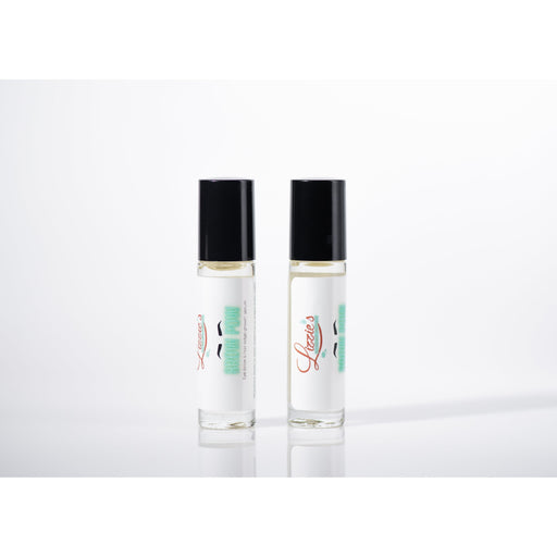 Lizzie's All-natural Products Brow Pow Eyebrow & Edges Growth Serum White Smoke Brow Pow,Brow Pow & Brush bundle
