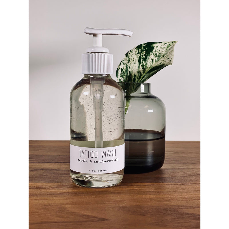 handmade. la conner Tattoo Wash Skincare Gray 4 Ounces