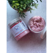 Lustful Bath, LLC FOAMING SUGAR SCRUB Sugar Scrub Light Slate Gray Strawberry Champagne / Large