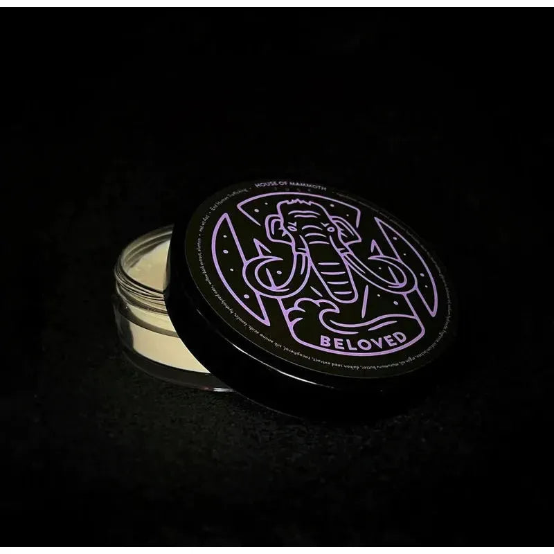 House of Mammoth House of Mammoth Beloved Shaving Collection Shaving Set Black Shaving Soap 4oz