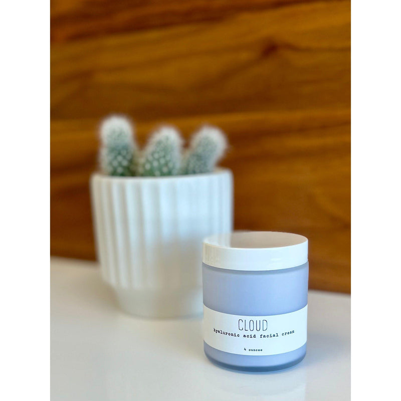 handmade. la conner Cloud - Hyaluronic Acid Facial Cream Skincare Saddle Brown 4 ounces