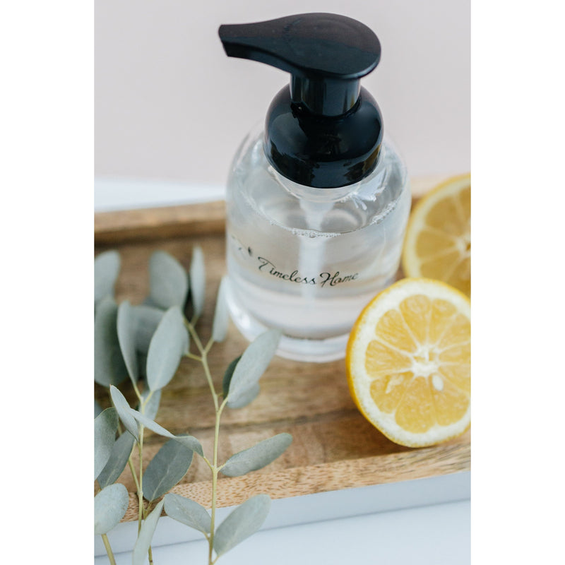 Timeless Organics Skin Care Hand Soap Starter Set Gray Madagascar Vanilla,Bulgarian Lavender,Meyer Lemon