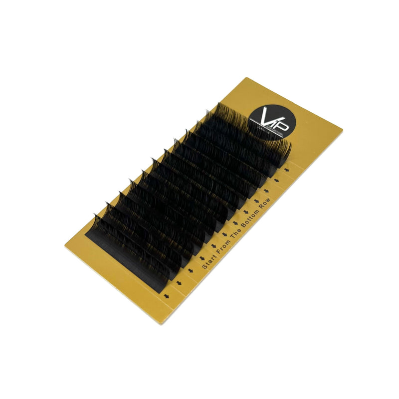 VIP Extensions VIP Faux Mink Lash Extension 12 Lines C Curl Mix 0.05mm, Mix & XL Mix Eyelash Extensions Black 05C13