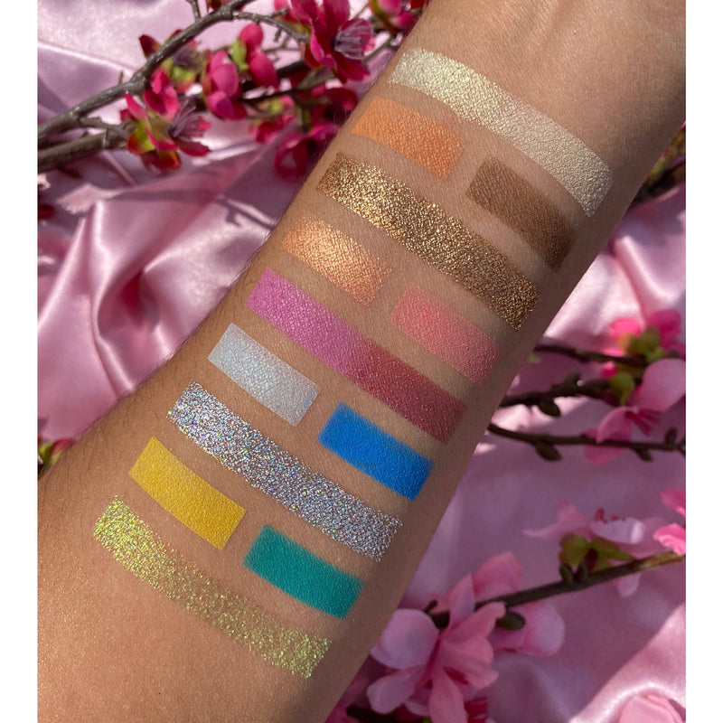 Prolux Cosmetics Cherry Blossom Eyeshadow Palette Eyeshadow Palette Sienna
