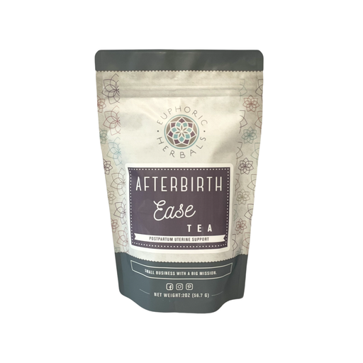 Euphoric Herbals Afterbirth Ease Tea Herbal Tea Light Gray 30 Cup Servings