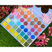 Prolux Cosmetics Cherry Blossom Eyeshadow Palette Eyeshadow Palette Dark Olive Green
