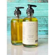 Lustful Bath, LLC LUSTFUL GLO BODY OIL Body Oil Light Steel Blue Cedar Musk / Full