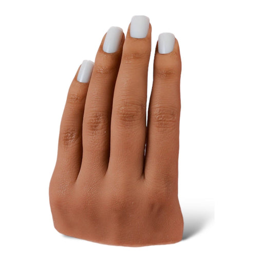 Red Iguana LLC Refurbished 3.0 Half Silicone Practice Hand Refurbished White Smoke Left / Non-Poseable / Lucy