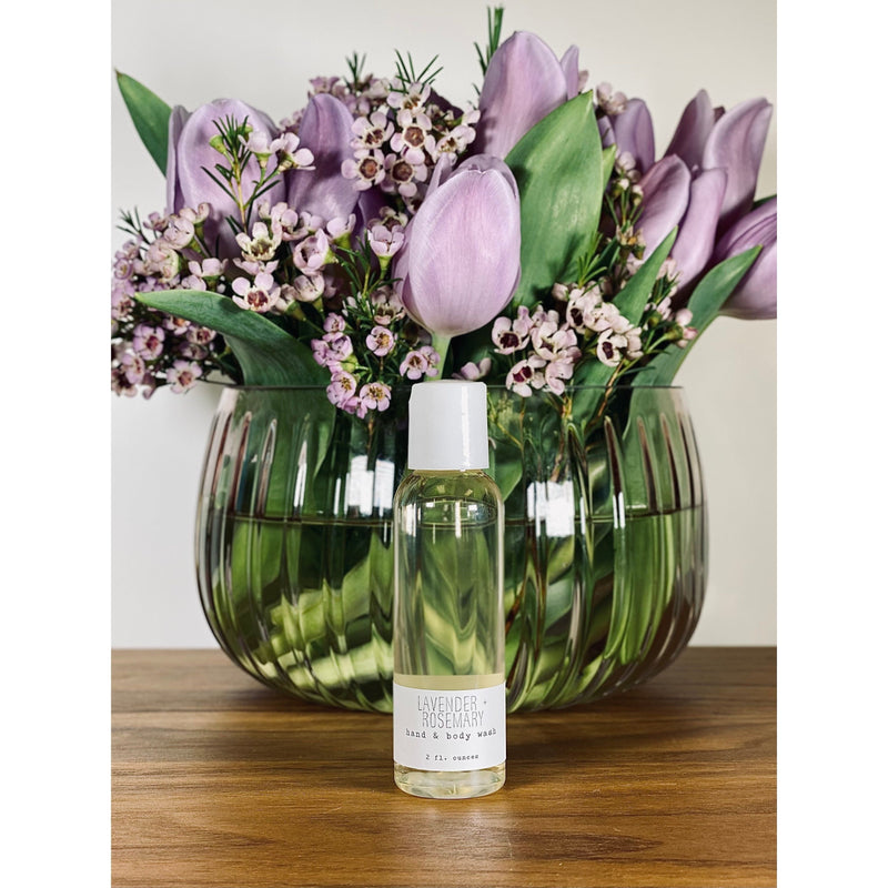 handmade. la conner Hand & Body Wash - Citrusy - 2 Ounces Ladies Gray 2 Ounces - Lavender + Rosemary
