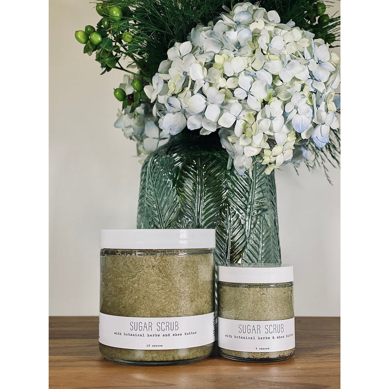 handmade. la conner Sugar Scrub Ladies Gray 4 ounces,16 ounces