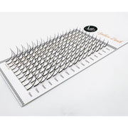 VIP Extensions VIP Spike Lashes Eyelash Extensions White Smoke 0.10 5D 10 strands per line 16 lines mix8-15 black C