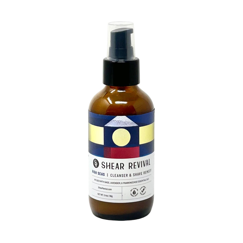 SHEAR REVIVAL High Seas Cleanser + Shave Remedy Beige