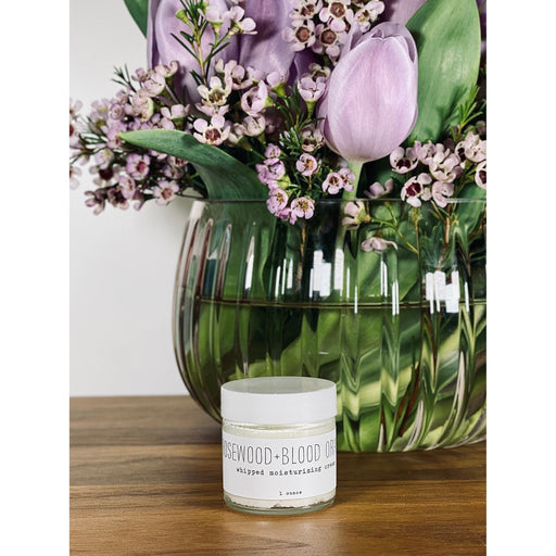 handmade. la conner Whipped Moisturizing Cream - Citrusy Ladies Gray 1 Ounce - Rosewood & Blood Orange