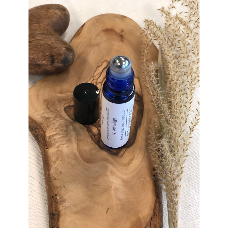 Butter Me Up Organics Essential Oil For Migraines / Migraine Relief / Organic Oils For Migraines/ Butter Me Up Organics Body Rosy Brown