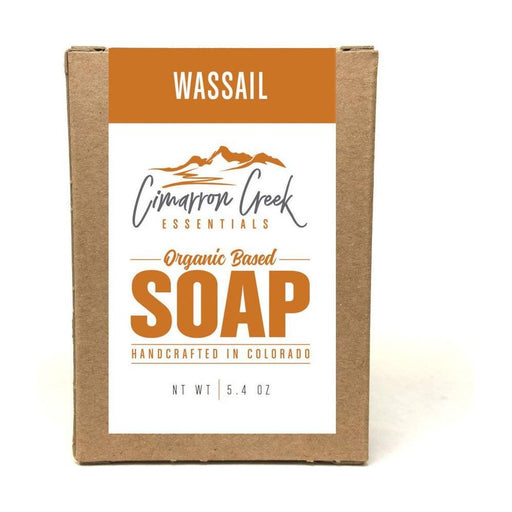 Cimarron Creek Essentials Wassail Organic Bar Soap 5.4oz Bath & Body Chocolate Full Bar