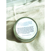 Butter Me Up Organics Space Clearing Candle/ Intention Candle / Organic Soy Candle / Candle with Crystals / Cleansing Candle Metaphysical Light Gray