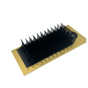 VIP Extensions VIP Faux Mink Lash Extension 12 Lines D Curl 0.05 mm Eyelash Extensions Black 0.05-D-24,0.05-D-25