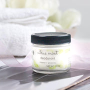 Green + Lovely DEODORANT Citrus Mint - Mineral + Probiotic - Vegan Light Gray