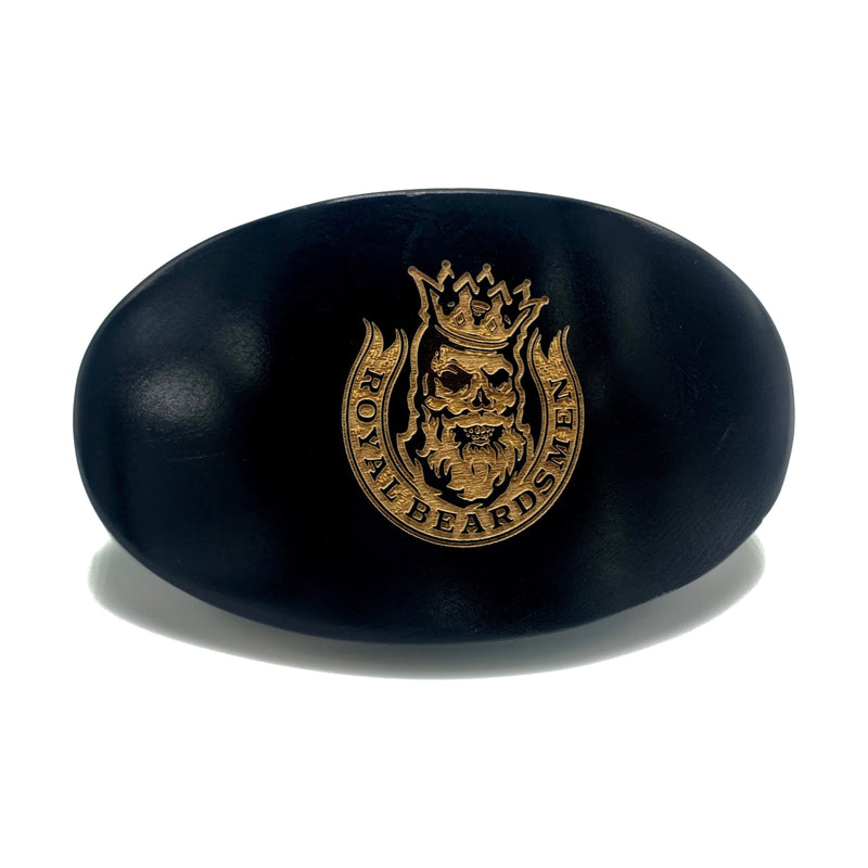 Royal Beardsmen Curved Beard Brush XL (Firm) Beard Brush Black