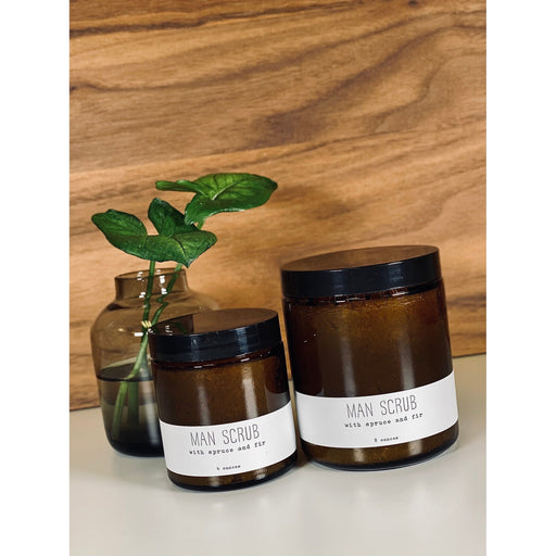 handmade. la conner Man Scrub Gentlemen Sienna 4 Ounces,8 Ounces