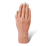 Red Iguana LLC 3.0 Full Silicone Practice Hand 3.0 Hand White Smoke Right / Poseable / Liza,Right / Non-Poseable / Liza
