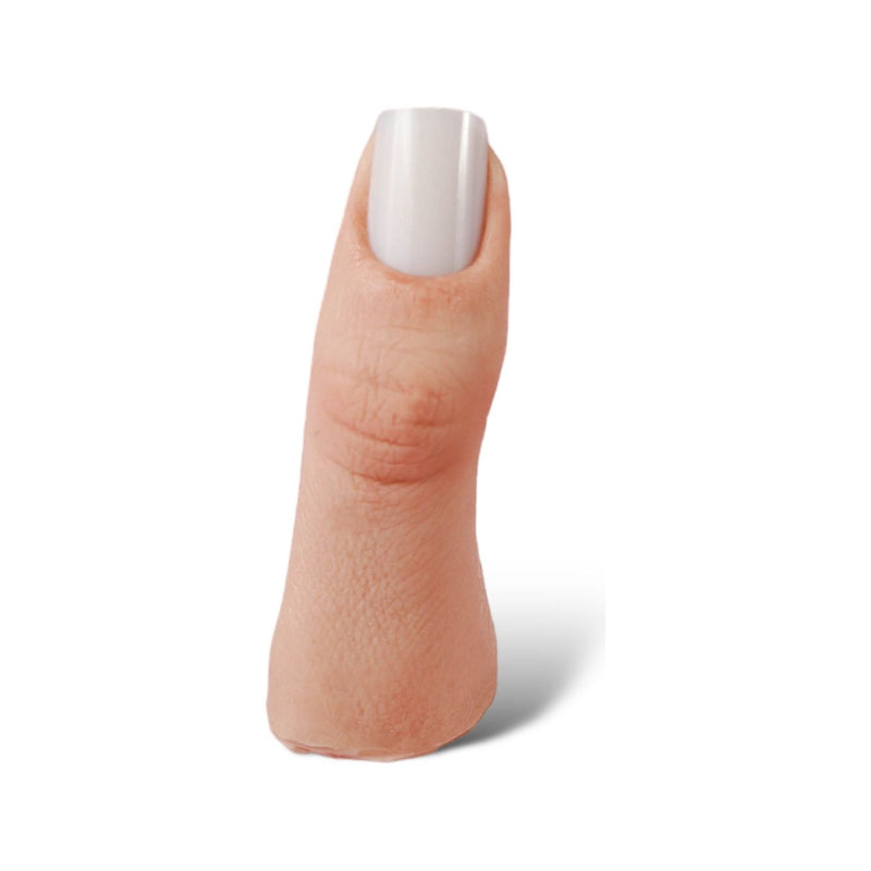 Red Iguana LLC 3.0 Silicone Practice Thumb 3.0 Hand White Smoke April