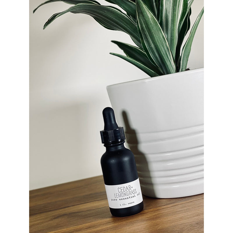 handmade. la conner Pure Essential Oils - Home Light Gray Cedar + Lemongrass