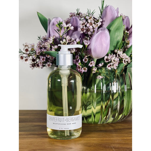 handmade. la conner Hand Wash - Citrusy Ladies Gray 8 Ounces - Grapefruit + Bergamot