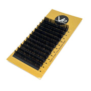 VIP Extensions VIP Faux Mink Lash Extension 12 Lines D Curl 0.05 mm Eyelash Extensions Black 0.05-D-12