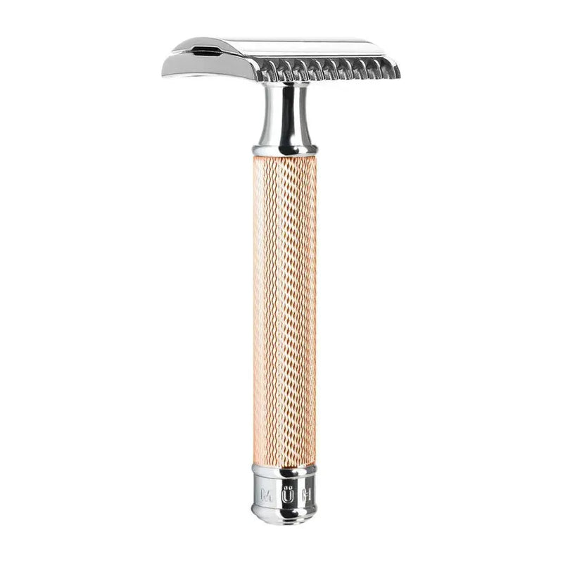 Mühle MuHLE Rosegold Open Comb Safety Razor [R41RG] Safety Razor Light Gray
