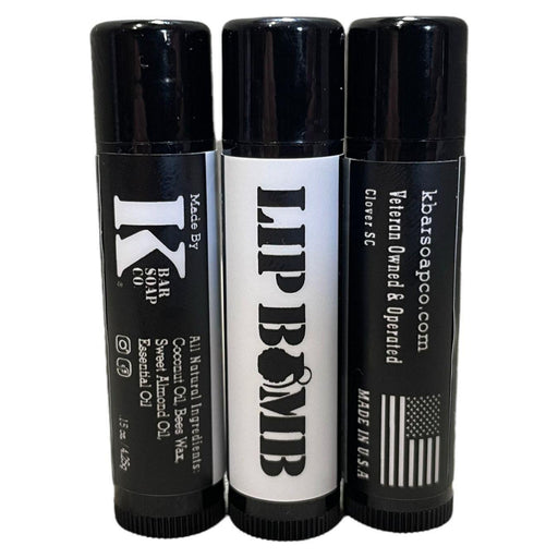 kbarsoapco Moisturizing Lip Bomb Light Gray