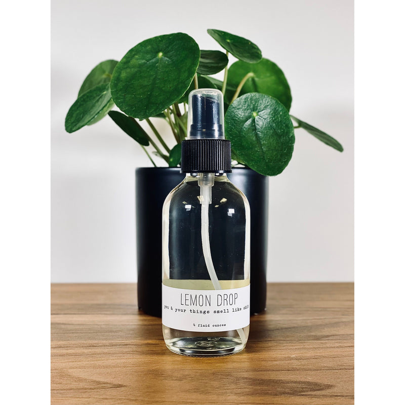 handmade. la conner Linen & Room Spray - Sweary - Lemon Drop Dark Slate Gray 4 Ounces