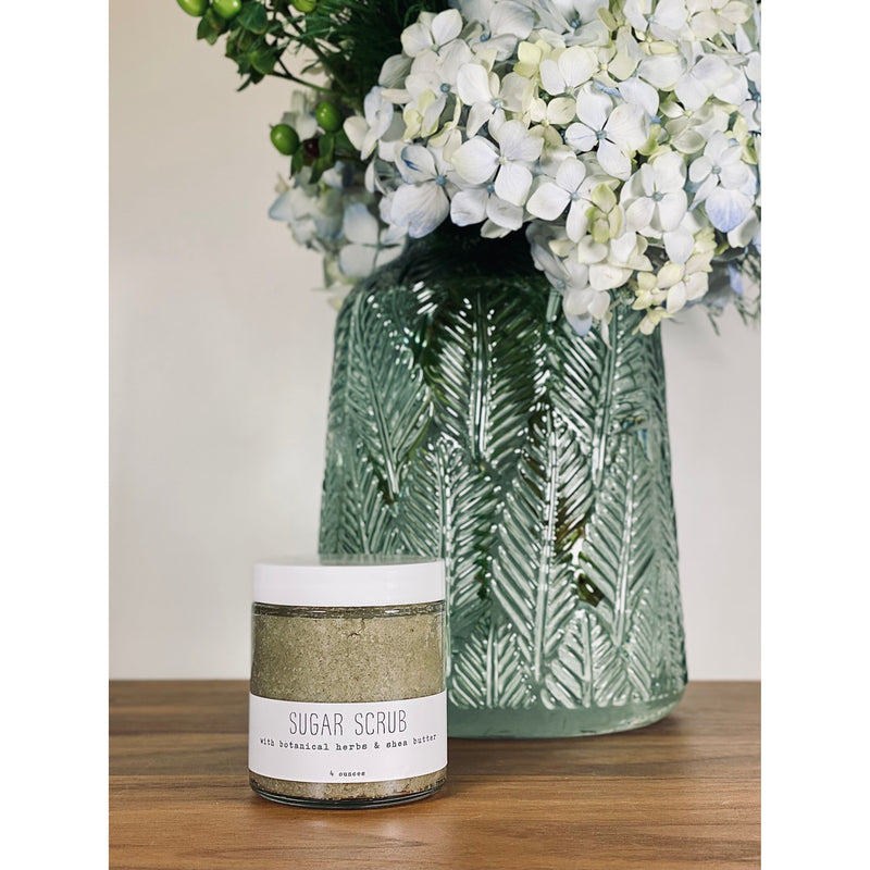 handmade. la conner Sugar Scrub Ladies Gray 4 ounces