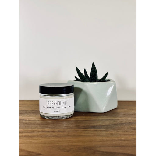 handmade. la conner Daily Moisturizing Lotion - Sweary -  Greyhound Light Gray 2 Ounces