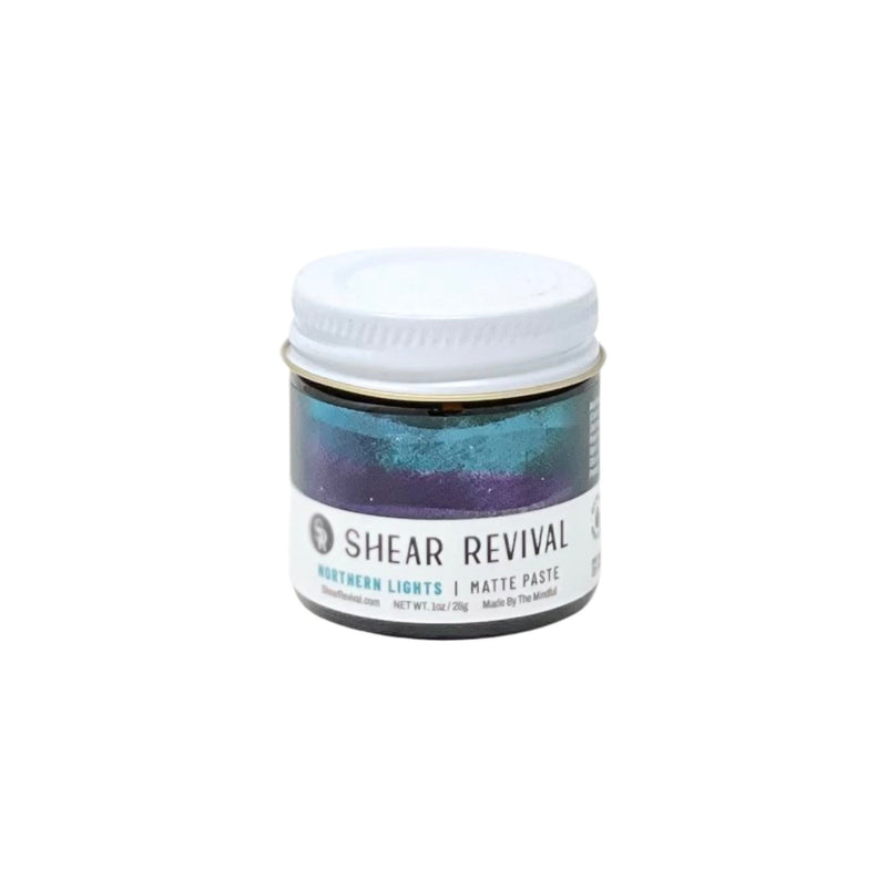 SHEAR REVIVAL Northern Lights Matte Paste Pomade White Smoke 1oz
