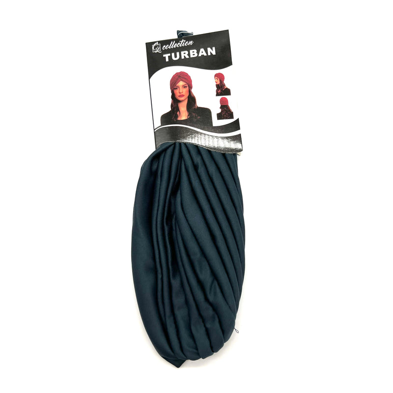 VIP Extensions CL Collection Turban Hair Accessories White Smoke Navy Blue