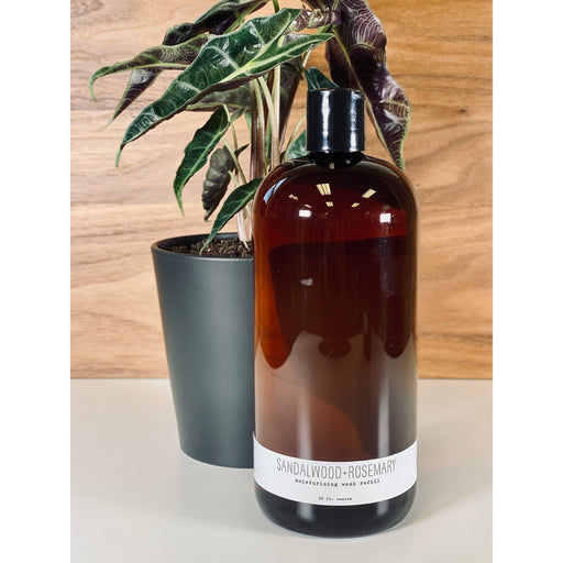 handmade. la conner Wash Refill - Woodsy Gentlemen Tan Sandalwood + Rosemary