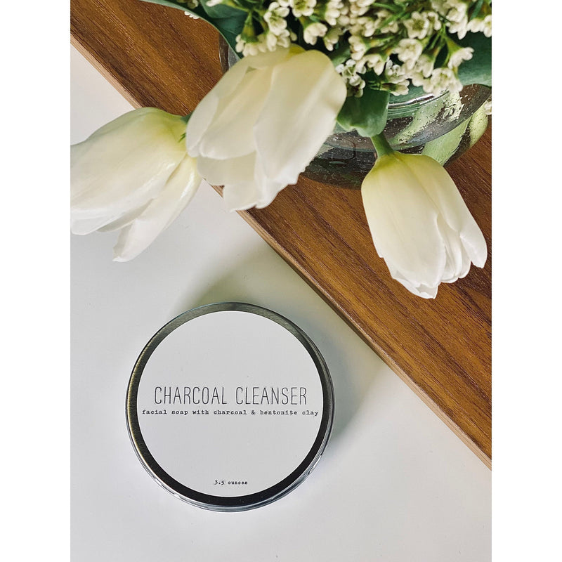 handmade. la conner Charcoal Cleanser Skincare Gray 3.5 Ounces