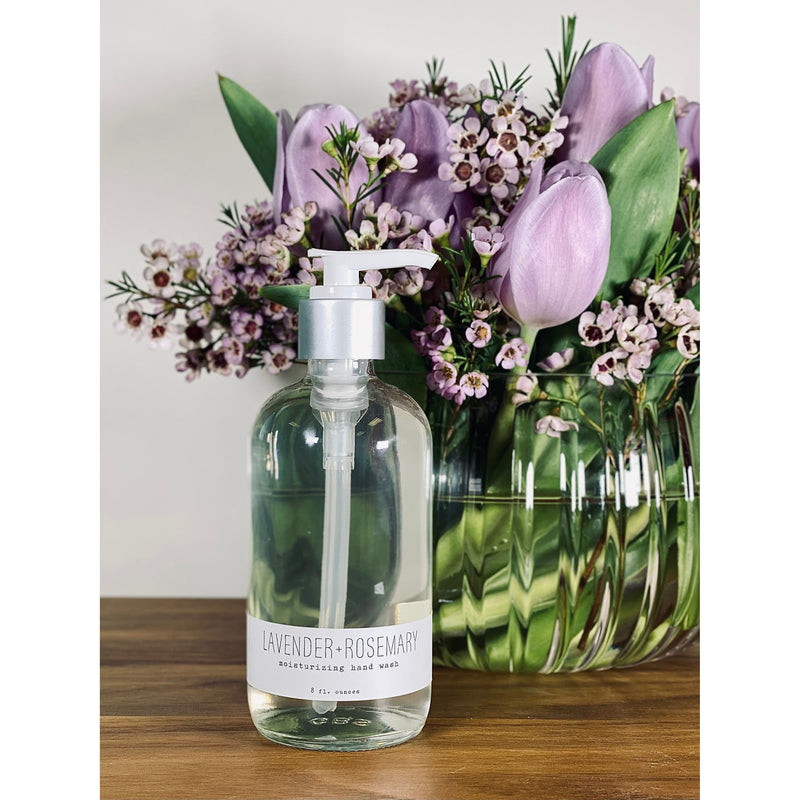 handmade. la conner Hand Wash - Citrusy Ladies Gray 8 Ounces - Lavender + Rosemary