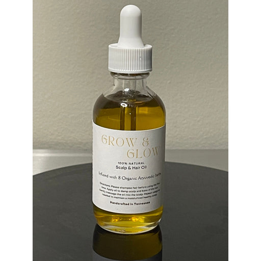 Lustful Bath, LLC LUSTFUL GLO SCALP & HAIR GROWTH OIL Hair Growth Oil Light Slate Gray