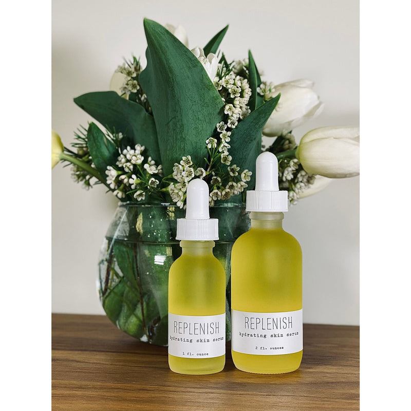handmade. la conner Replenish - Facial Serum For Dry Skin Skincare Gray 1 Ounce,2 Ounces