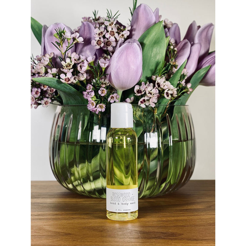 handmade. la conner Hand & Body Wash - Citrusy - 2 Ounces Ladies Gray 2 Ounces - Rosewood + Blood Orange