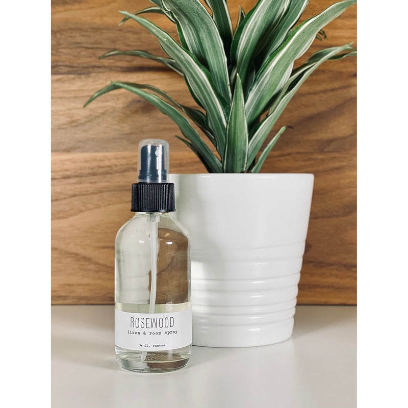 handmade. la conner Linen & Room Spray - 4 Ounces Natural Cleaners Gray 4 Ounces - Rosewood